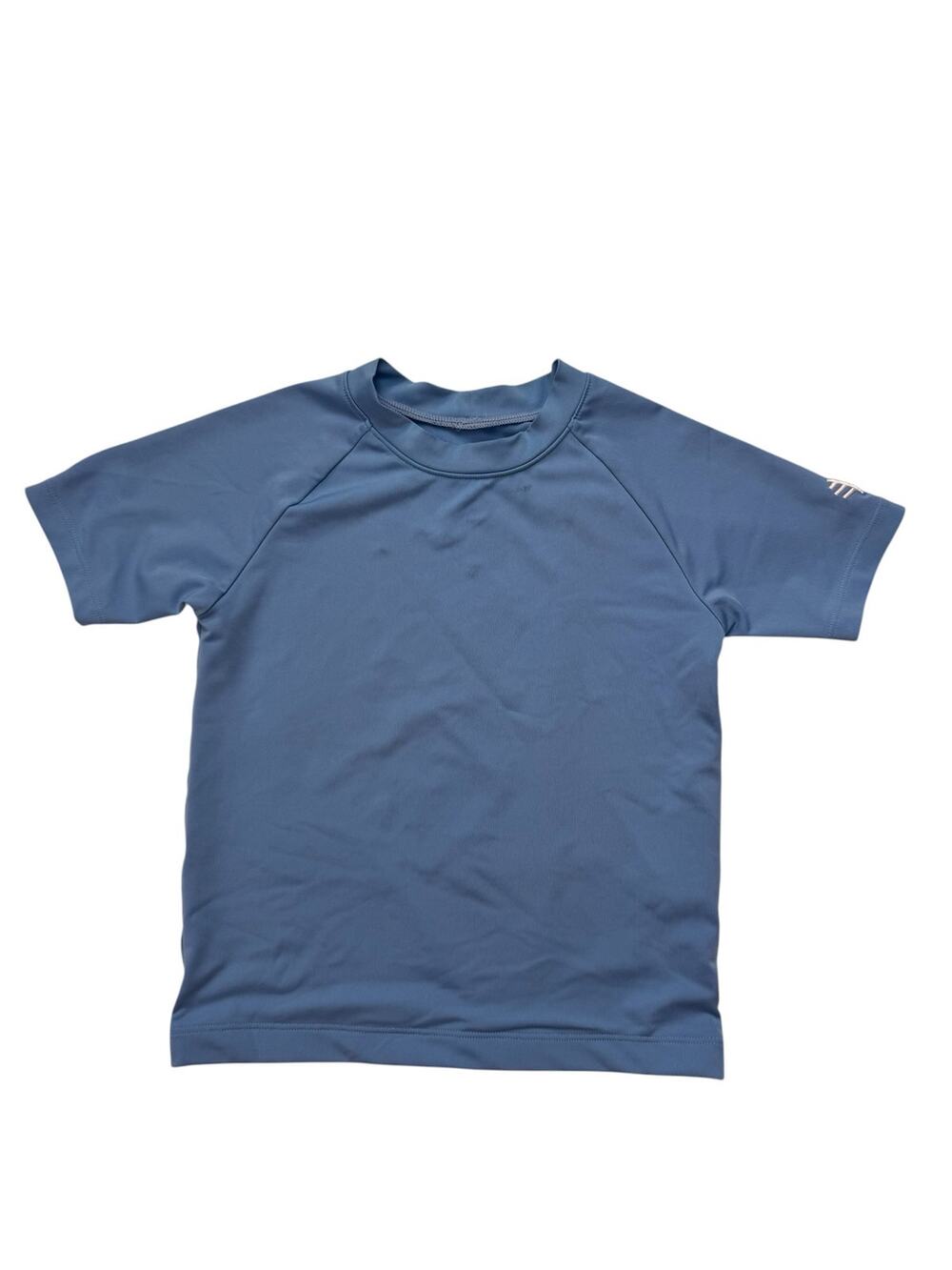 COOLIBAR Kids Sandshark Short Sleeve Surf Shirt Blue Size XS Youth Unisex Swim